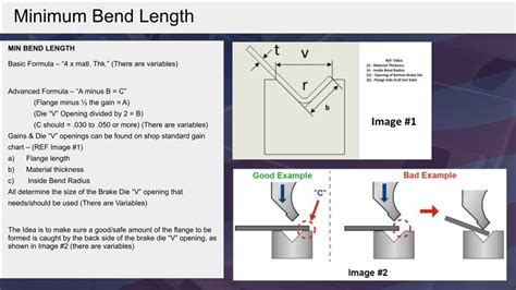 minimum flange length sheet metal|sheet metal bending chart.